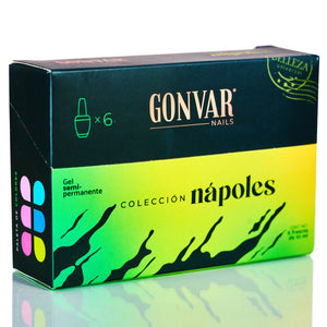 Gama de Geles Semipernantes Nápoles | 6 colores premium