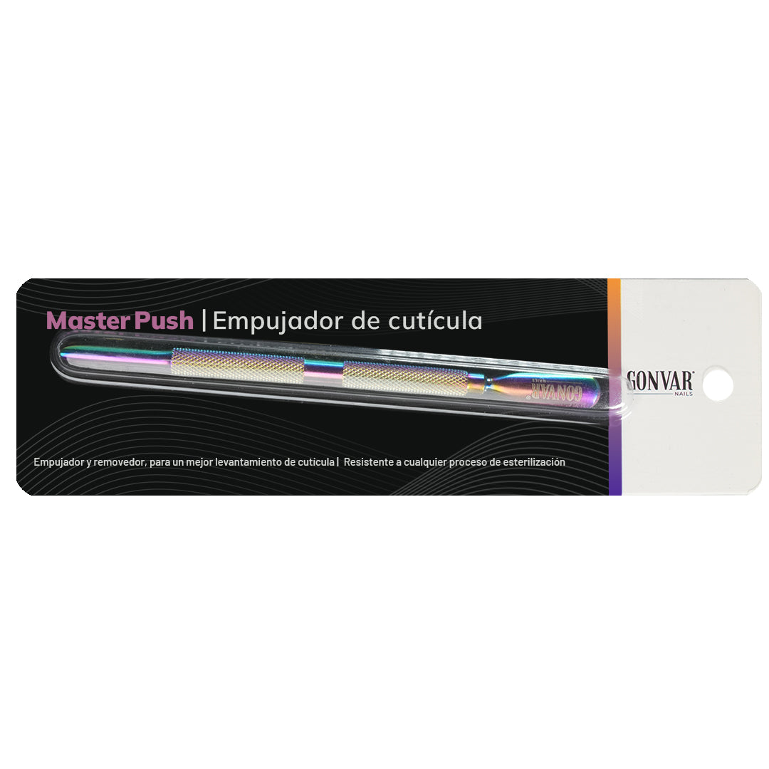 Empujador de Cutícula Palo de Naranjo | Máster Push Camaleón Pro