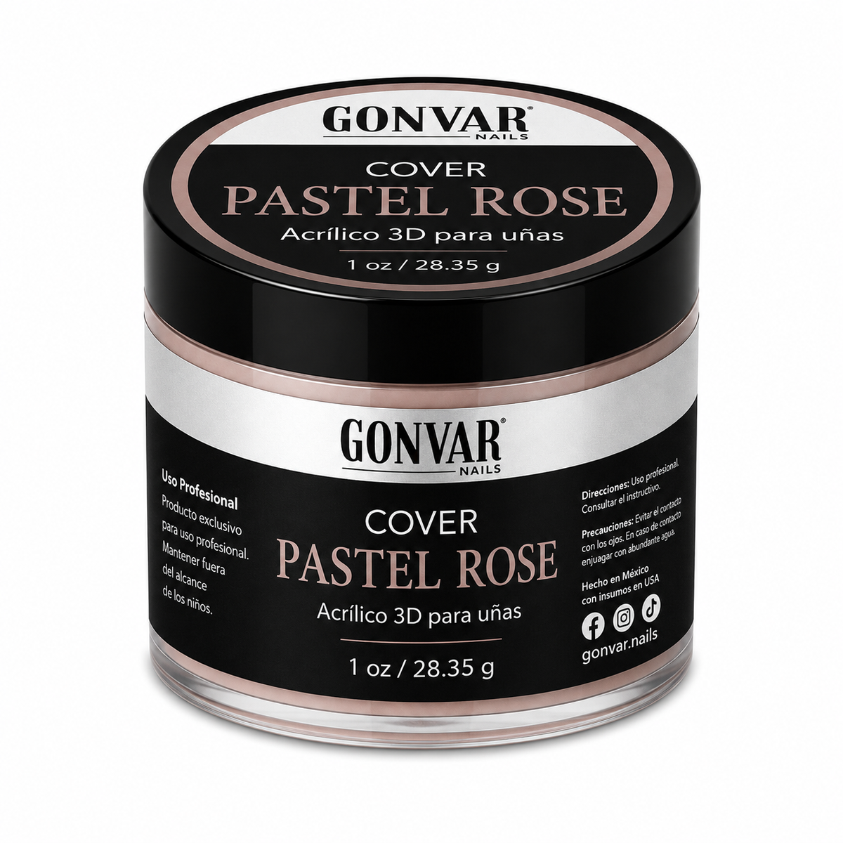 Acrílico Cover Pastel Rose