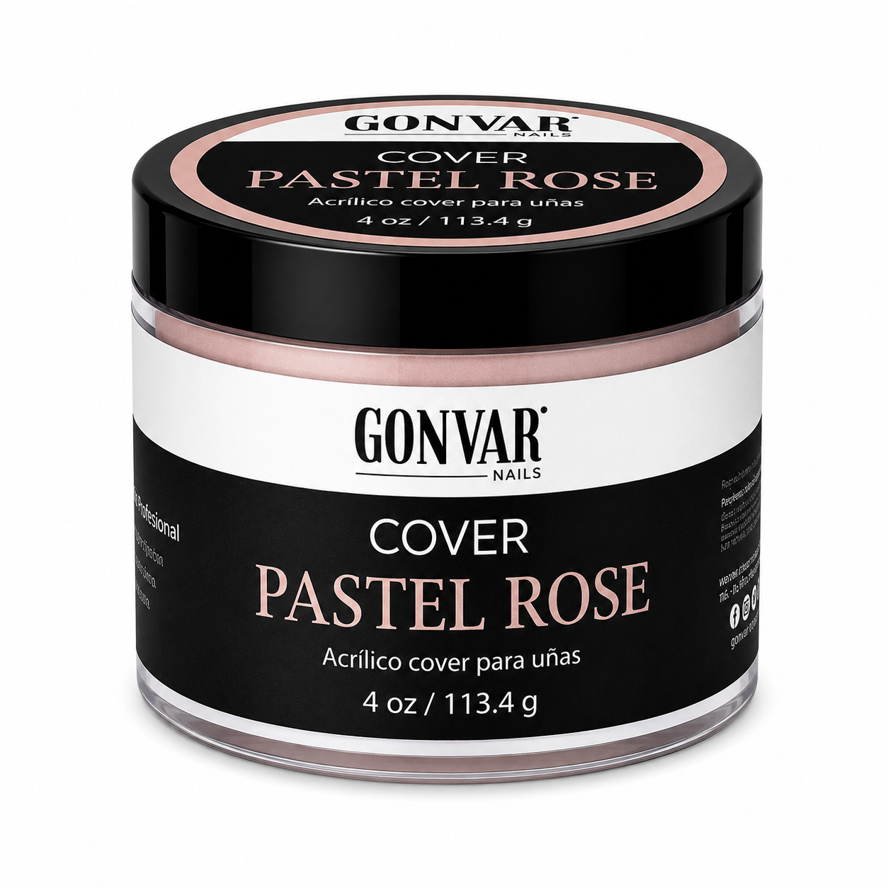 Acrílico Cover Pastel Rose