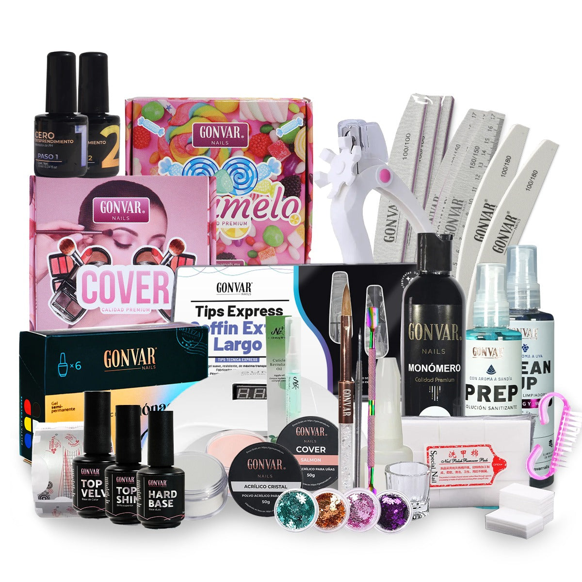 Kit Profesional Nail's Master Revolution [Ya incluye 20% de Desc]