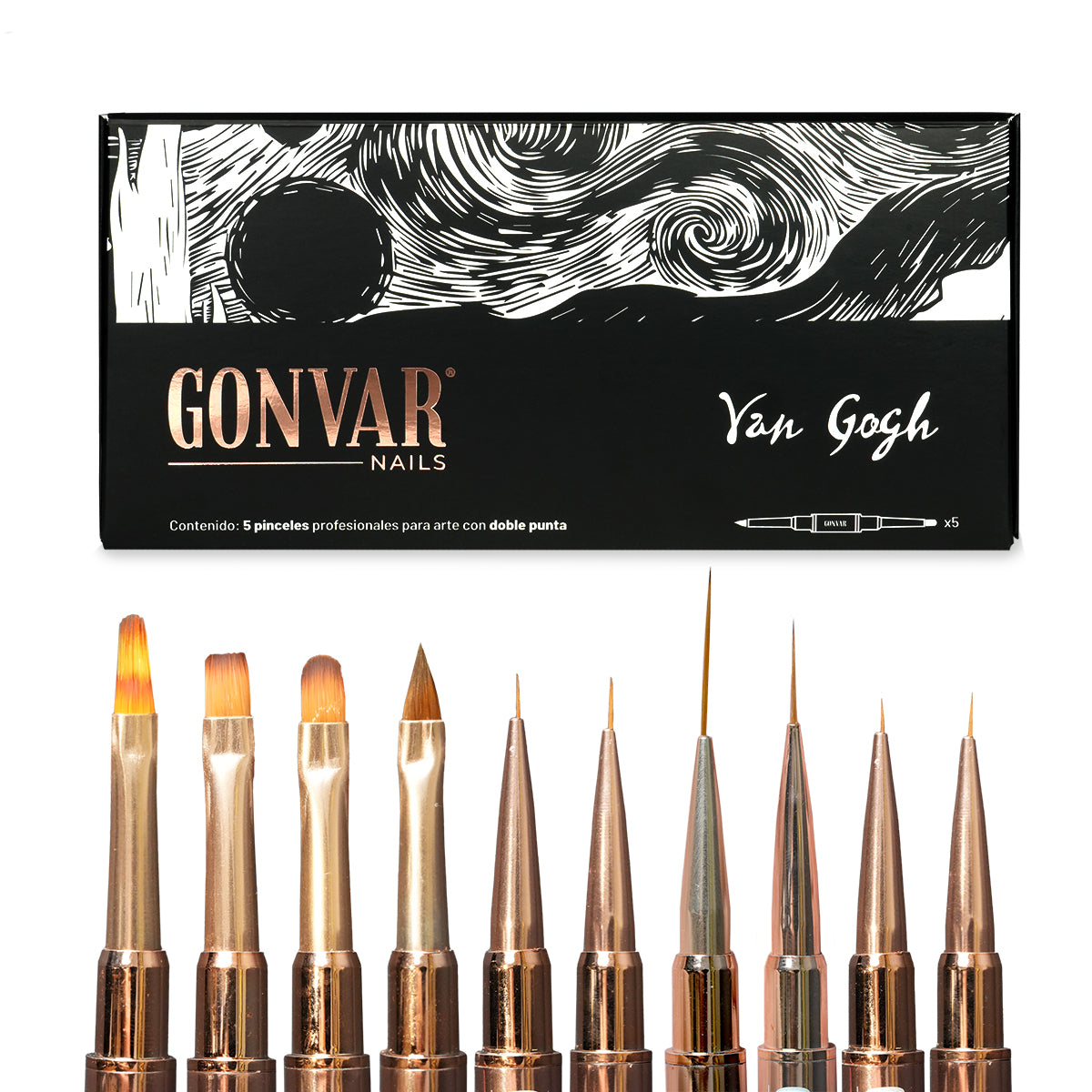 Kit de pinceles de Arte Van Gogh