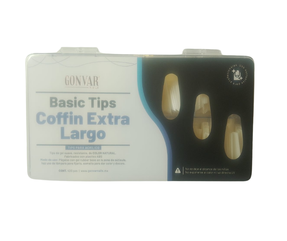 Basic Tips | Coffin Extra Largo | Natural